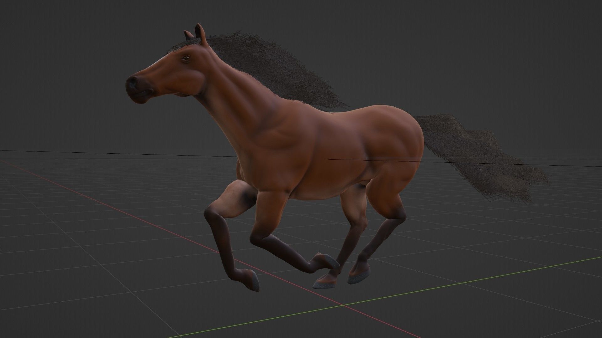 Horse 3D model_10