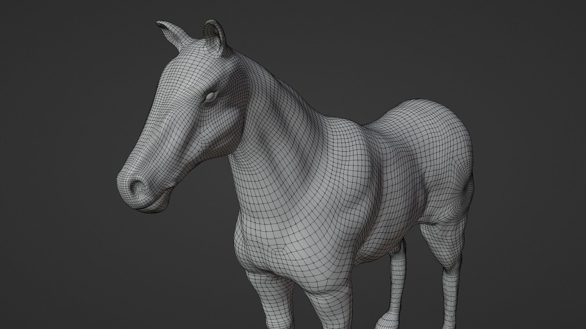 Horse 3D model_8