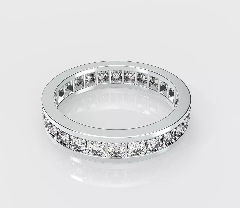 Wedding and Engagement ring for men and women 3D print model