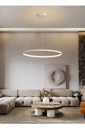 Modern Circular Drop Lamp free 3D model | CGTrader