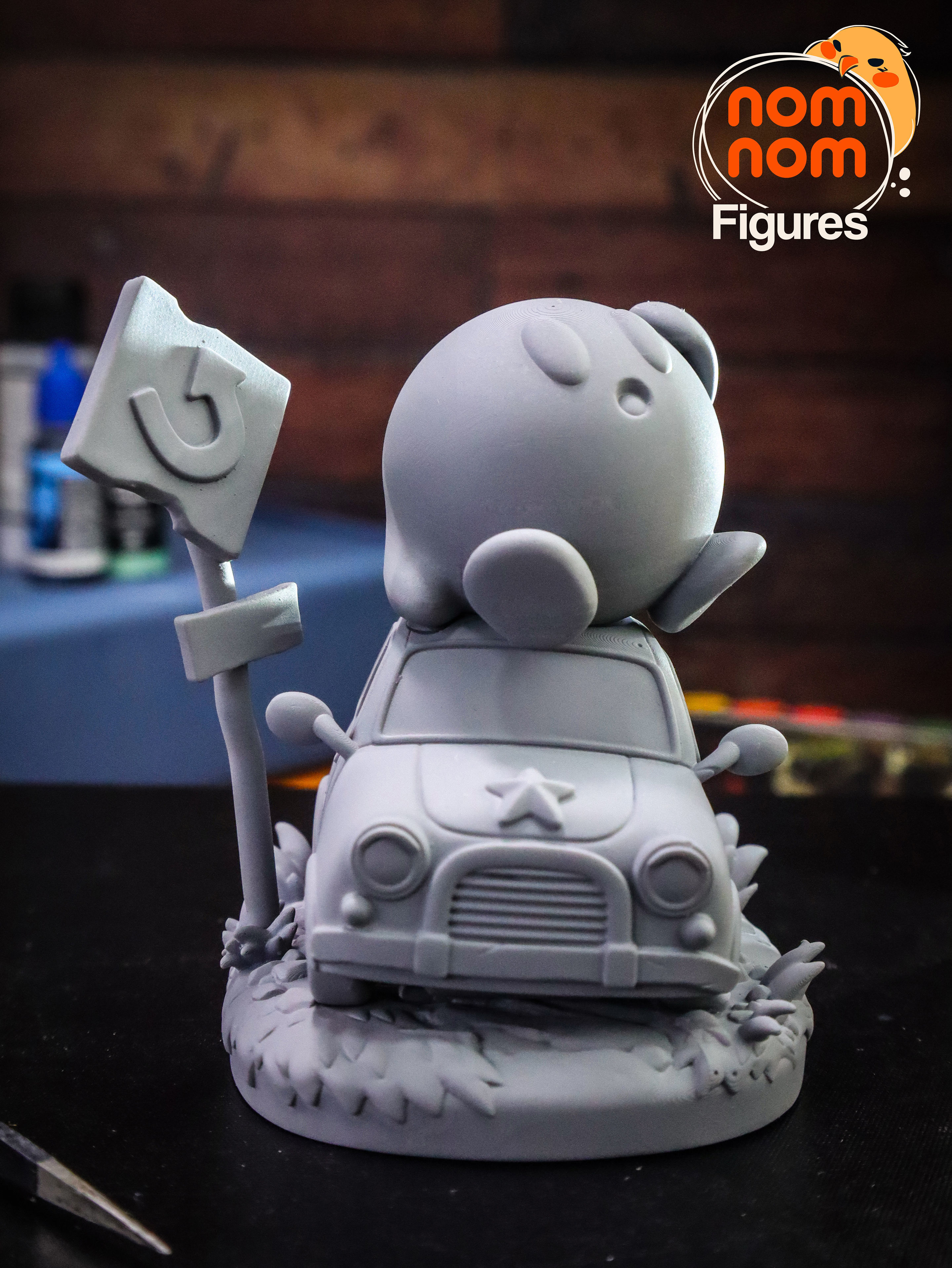 Chibi Kirby 3D print model_7