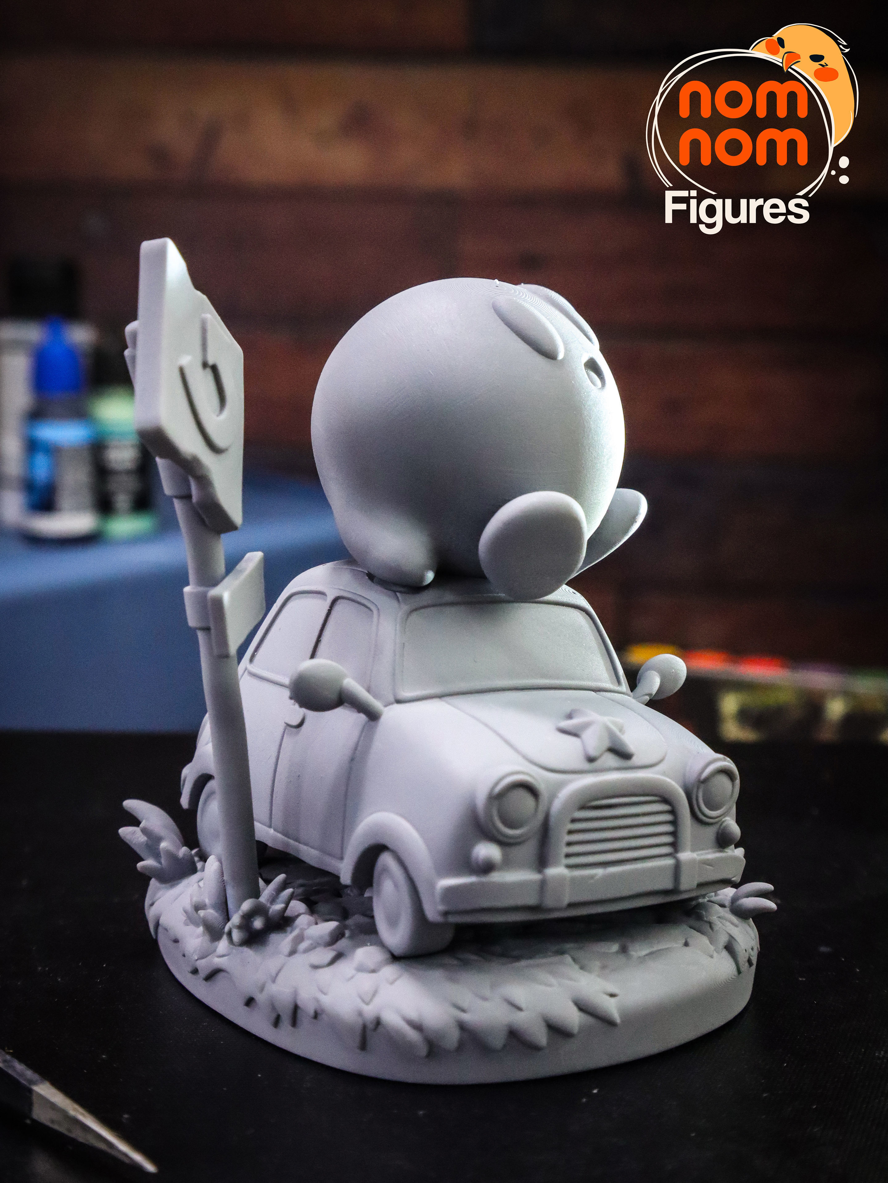 Chibi Kirby 3D print model_6