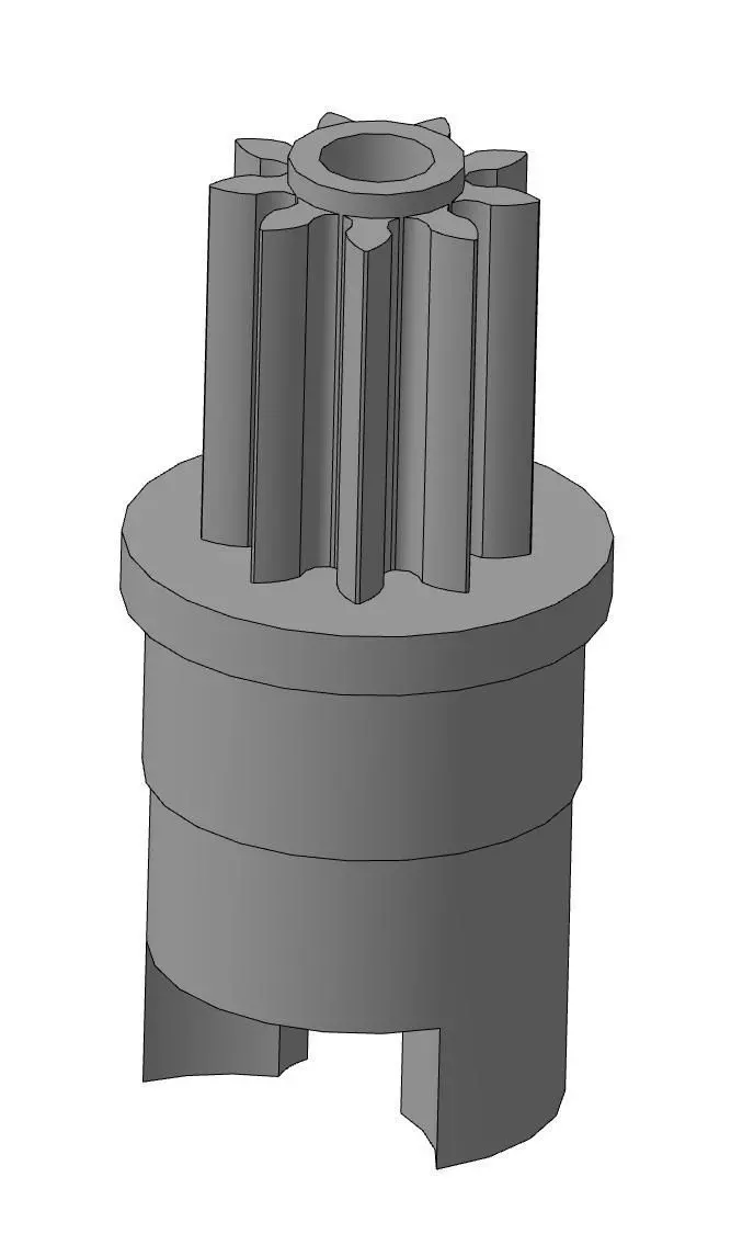 Gear z9 h39 3D print model_0