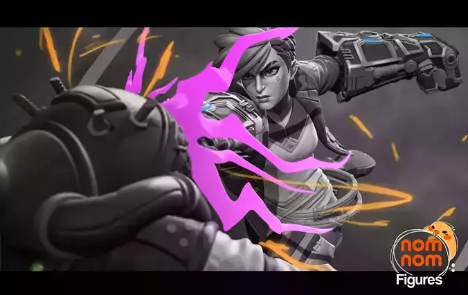 Vi vs Chemtank - from Arcane 3D print model Vi vs Chemtank - from Arcane 3D print model