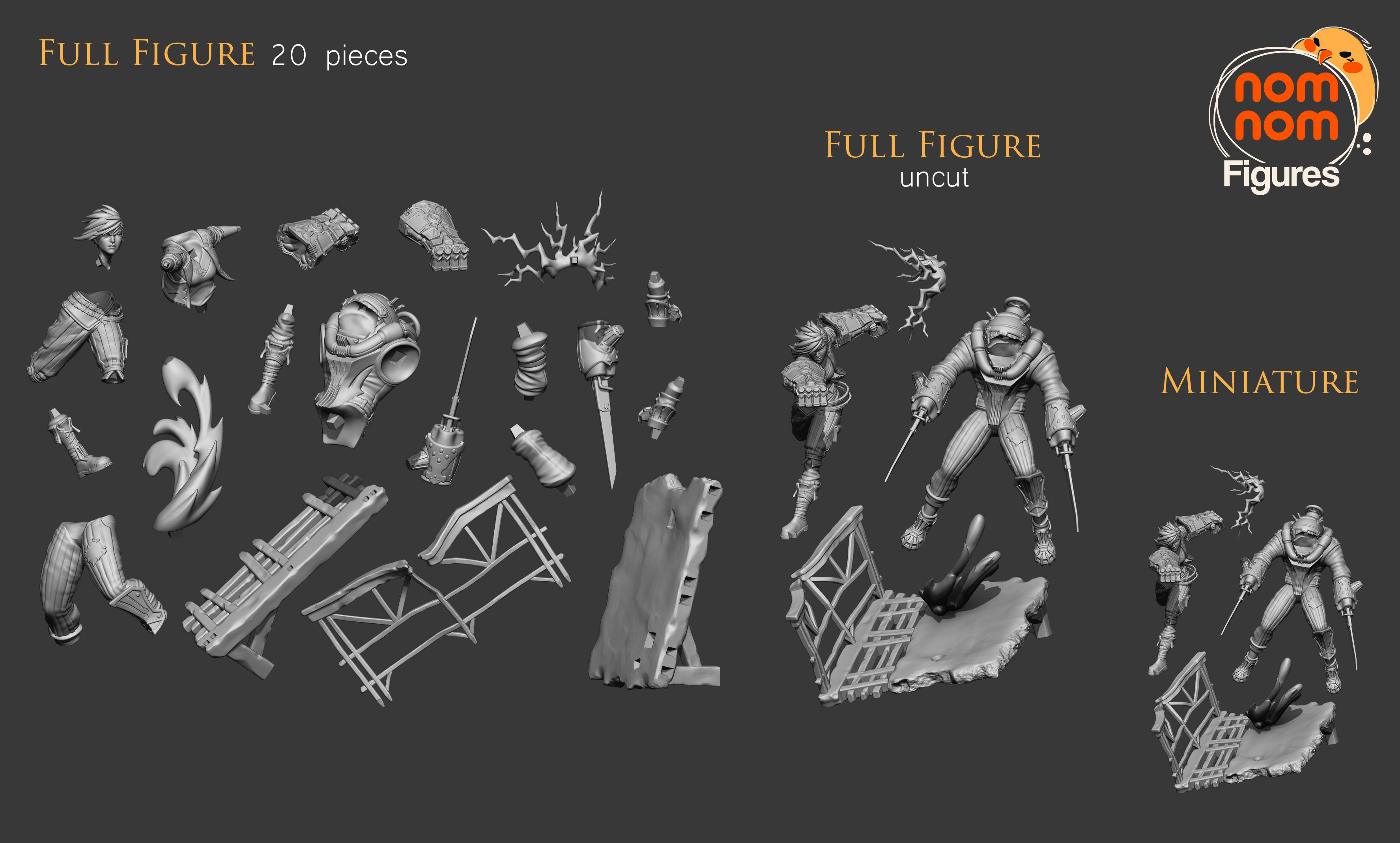 Vi vs Chemtank - from Arcane 3D print model_2