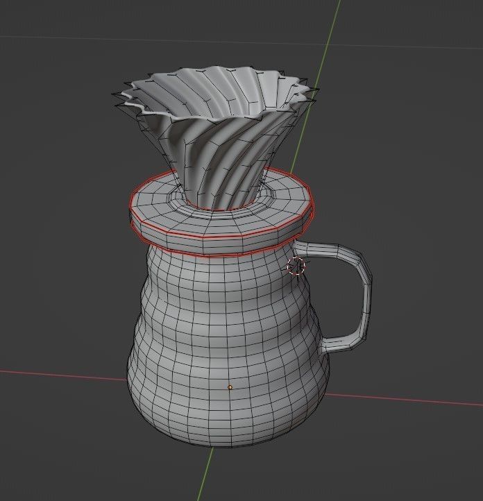Decoration - Drip Coffee 3D model_2