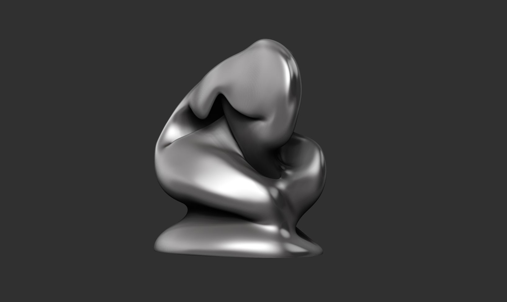 Conceptual sculpture 13 3D print model_2