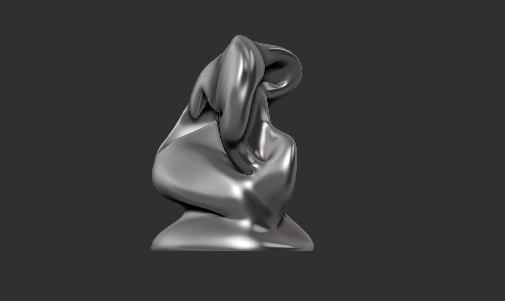 Conceptual sculpture 13 3D print model_1