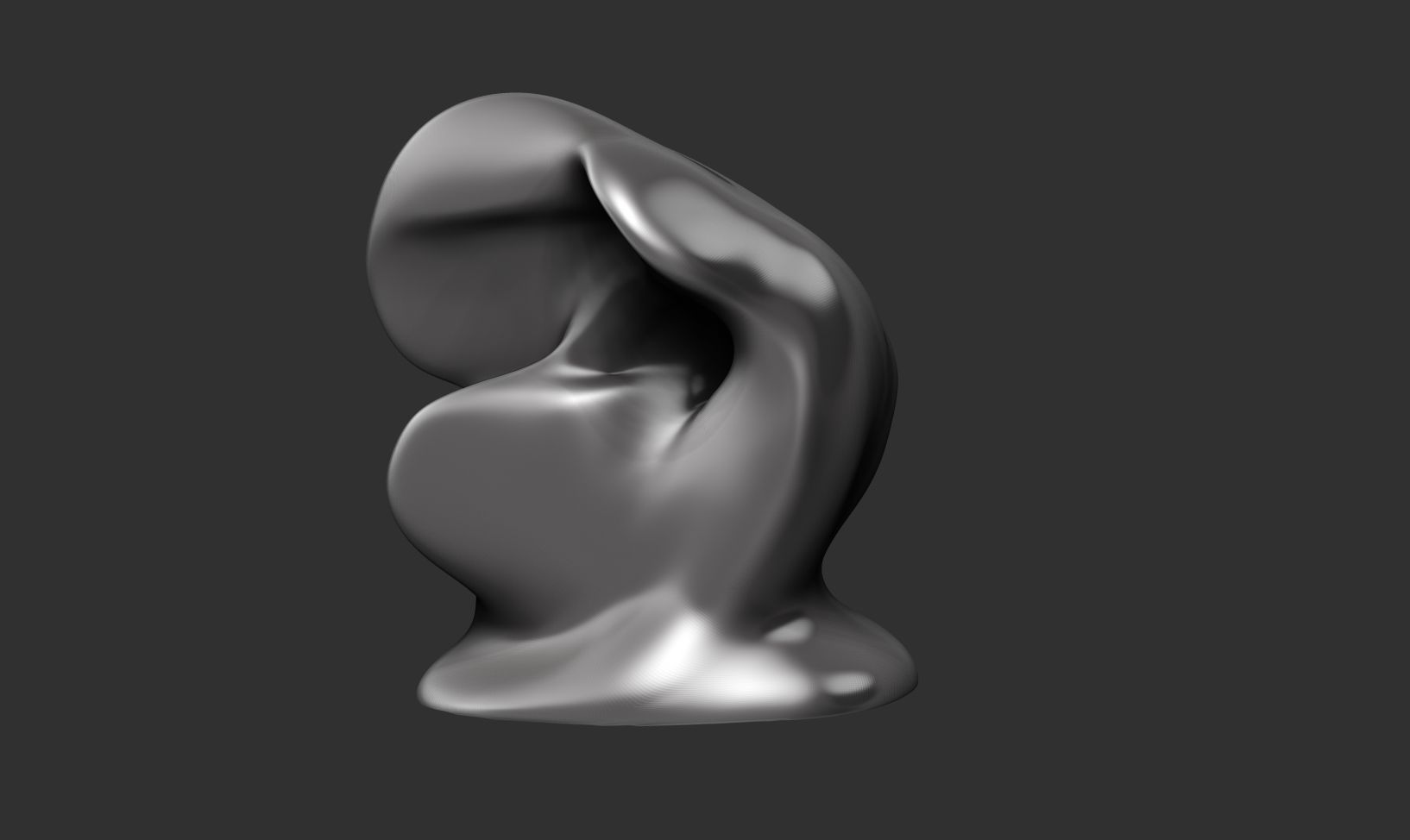 Conceptual sculpture 13 3D print model_8