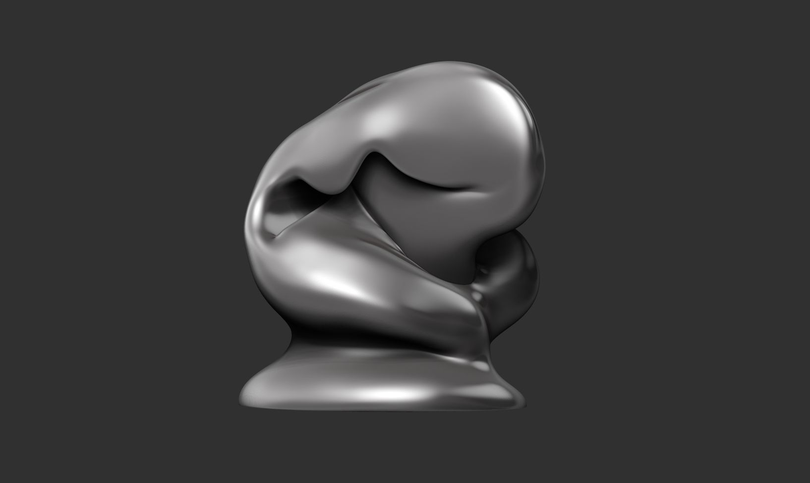Conceptual sculpture 13 3D print model_3