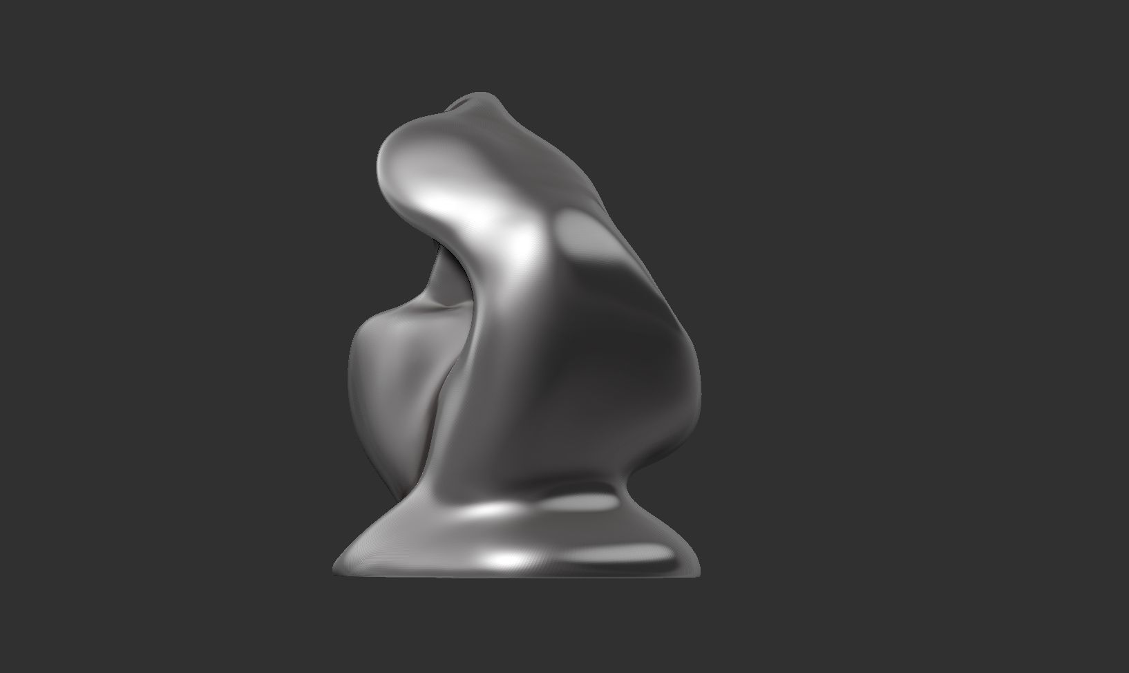 Conceptual sculpture 13 3D print model_7