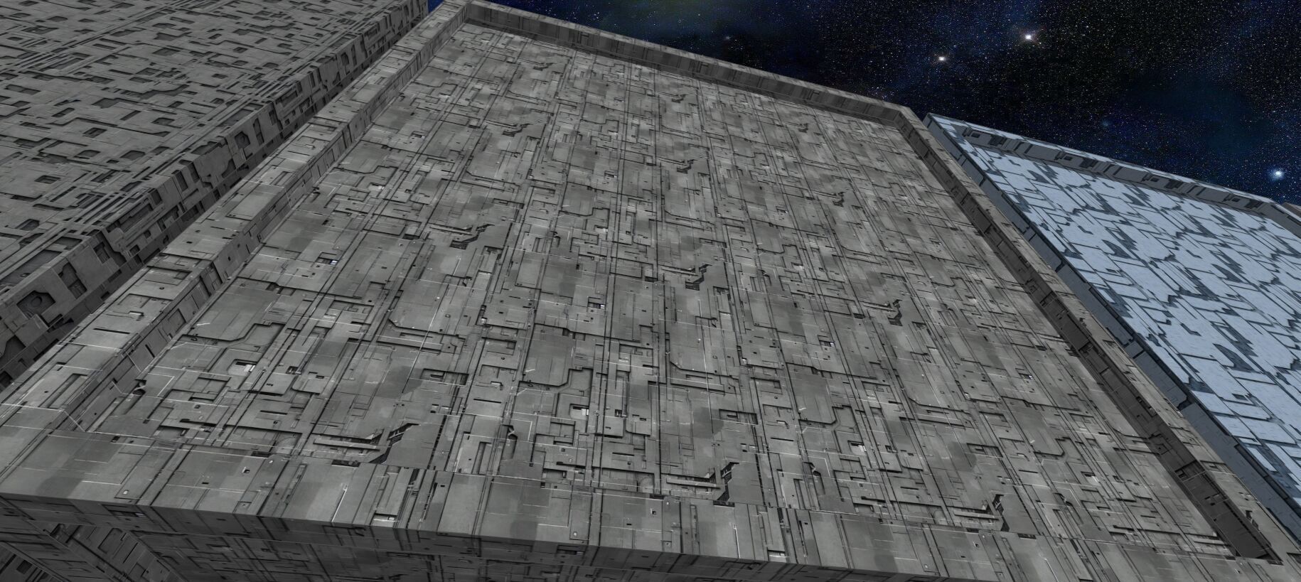 20 Seamless Sci-fi Panels - Deep Shadows Texture_13