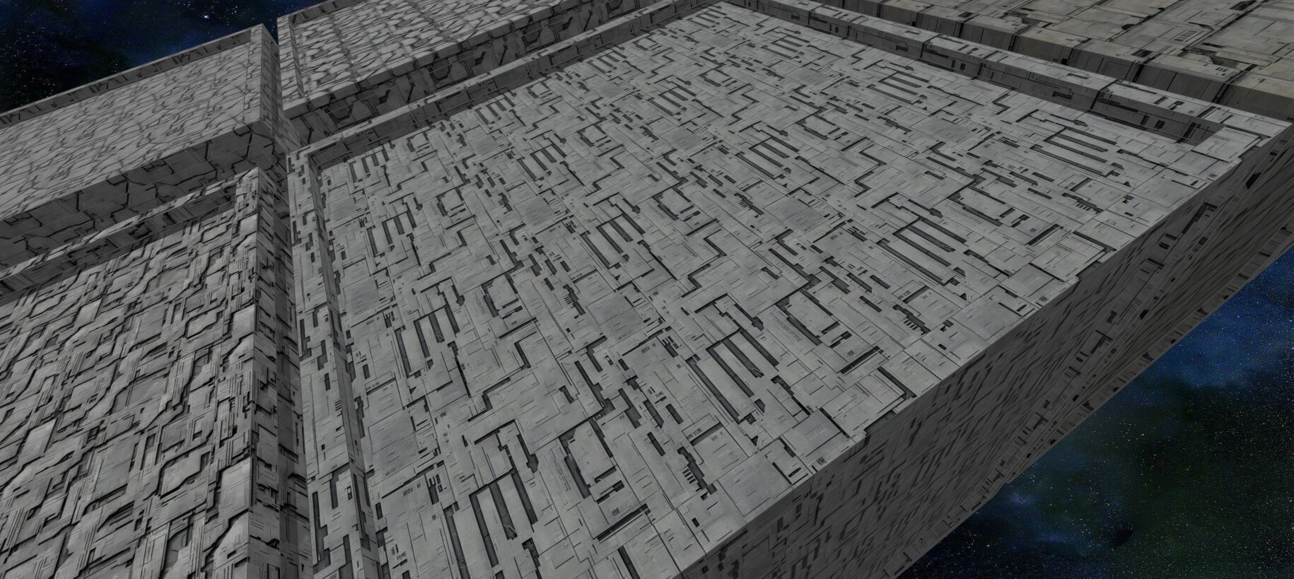 20 Seamless Sci-fi Panels - Deep Shadows Texture_4