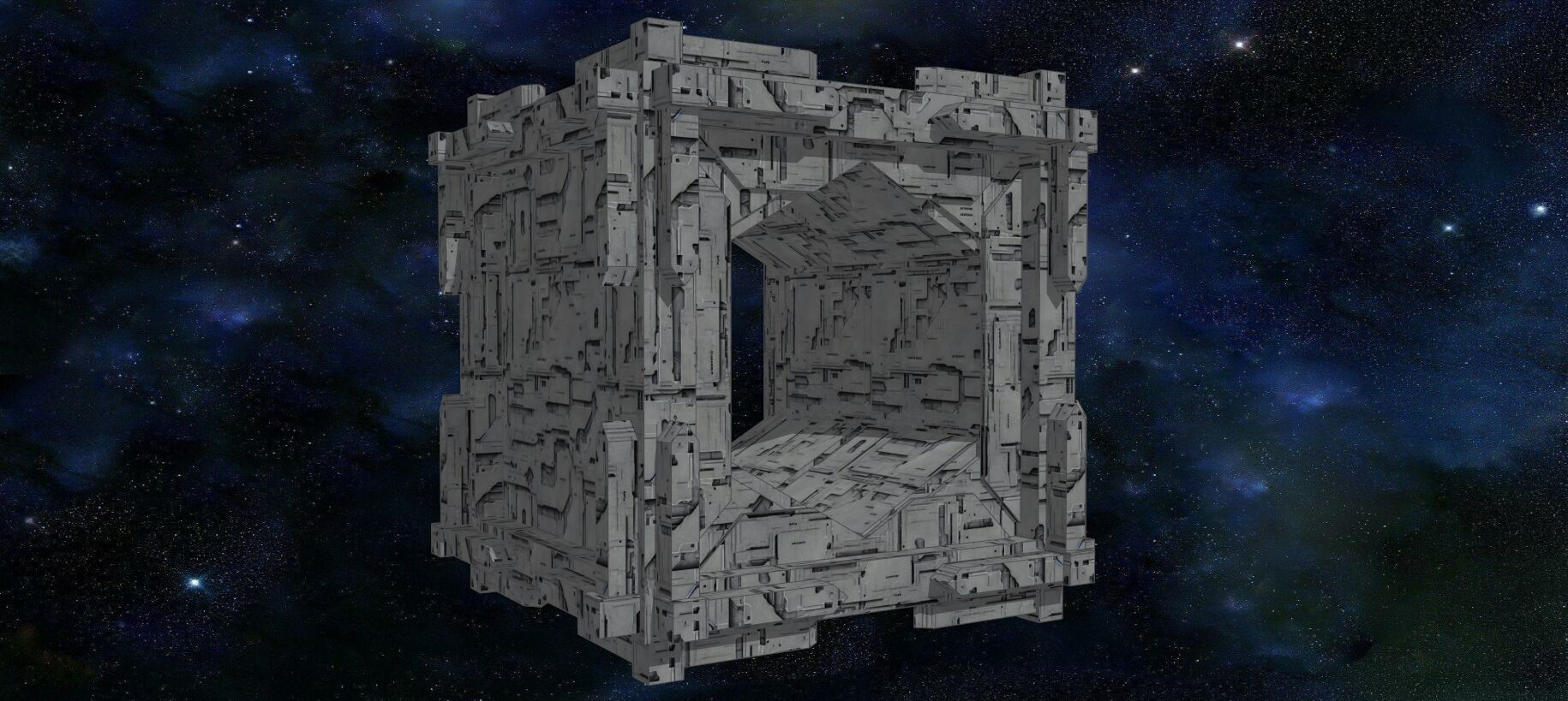20 Seamless Sci-fi Panels - Deep Shadows Texture_34