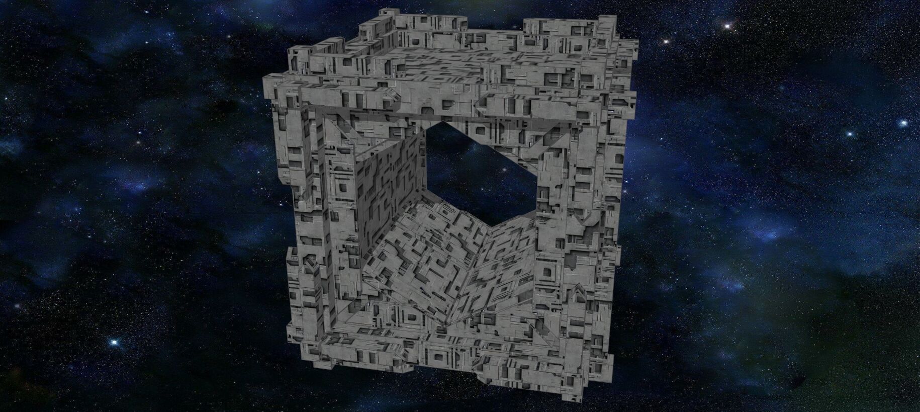 20 Seamless Sci-fi Panels - Deep Shadows Texture_33