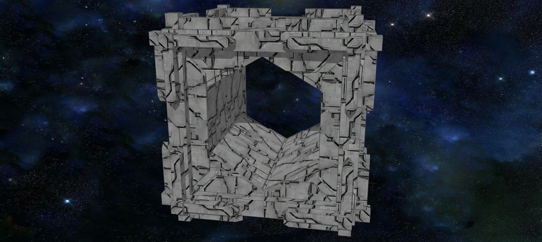 20 Seamless Sci-fi Panels - Deep Shadows Texture_24