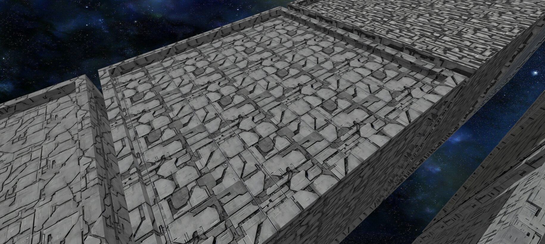 20 Seamless Sci-fi Panels - Deep Shadows Texture_8