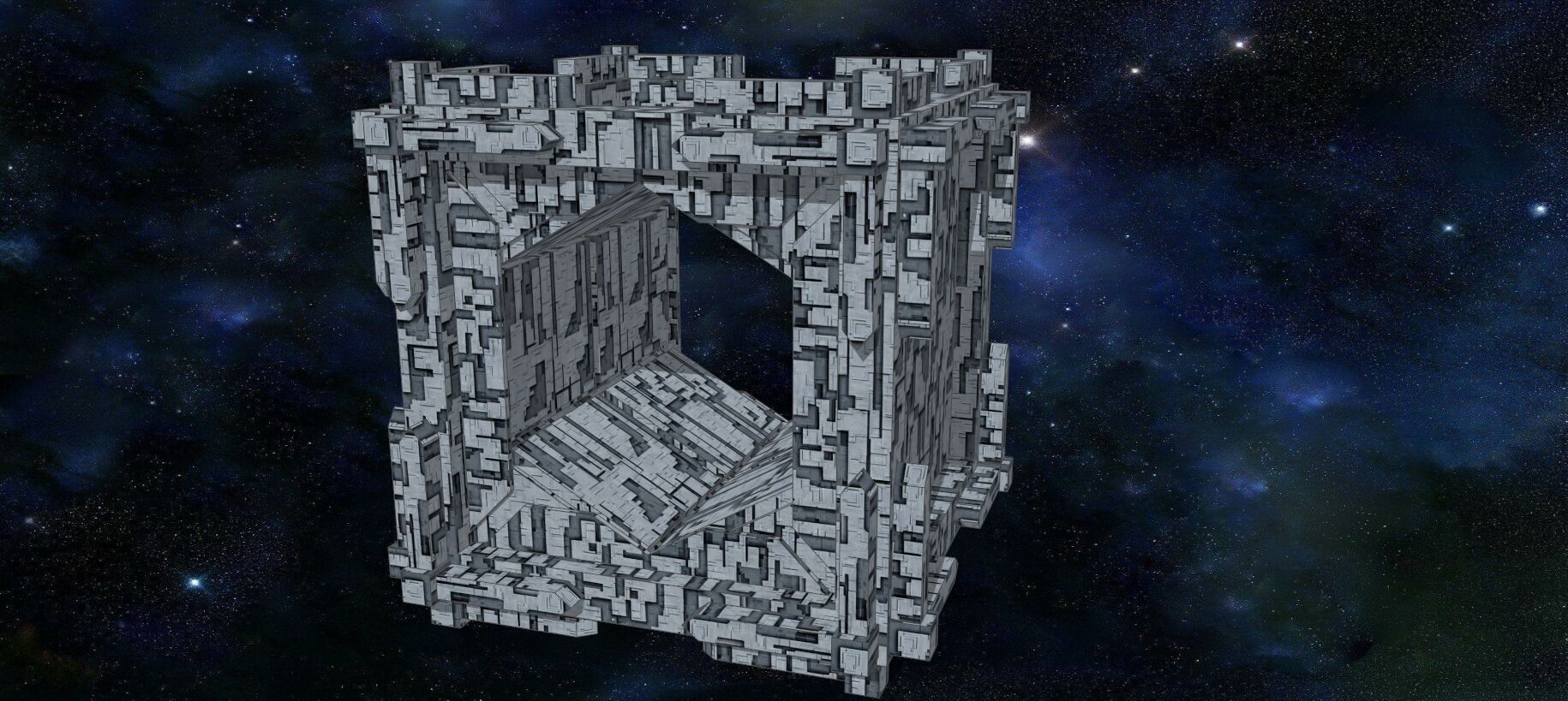 20 Seamless Sci-fi Panels - Deep Shadows Texture_26