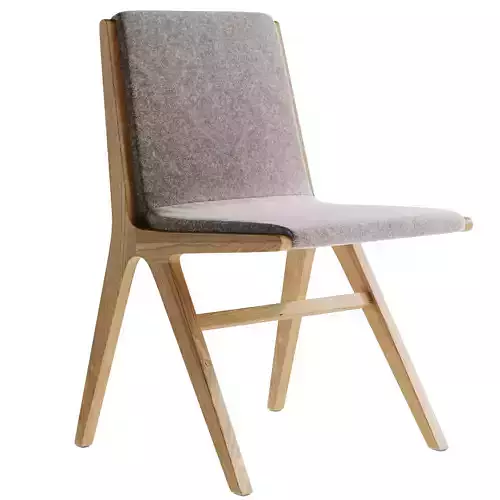 BRIDGE DINING CHAIR 3D model