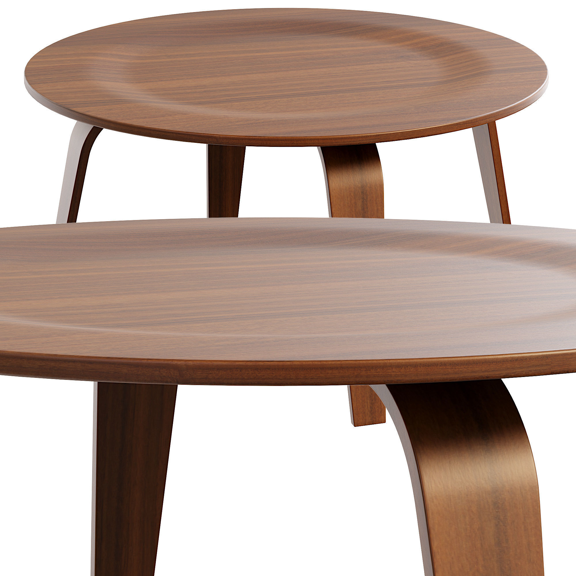 Coffe and Coctail Table 3D model_2