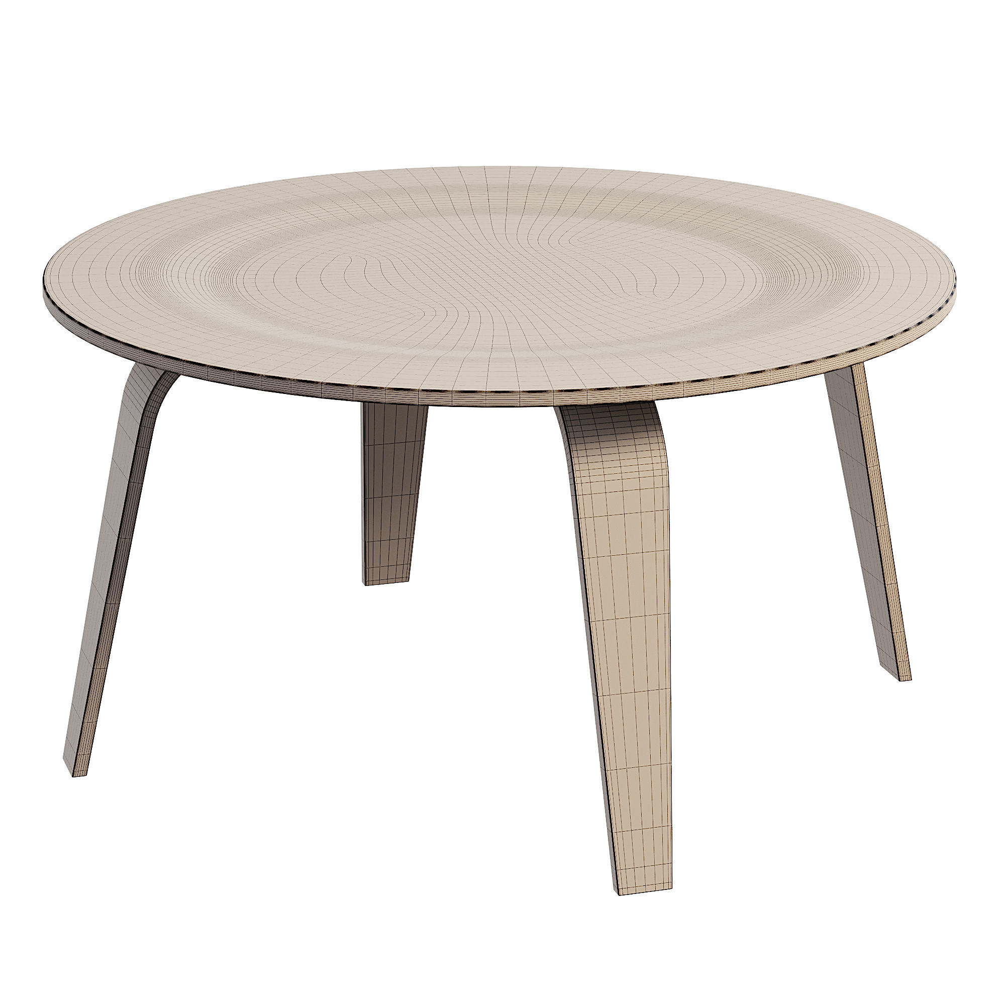 Coffe and Coctail Table 3D model_3