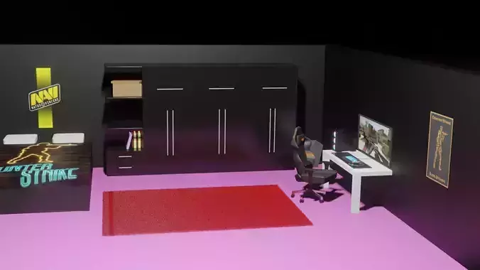 Lowpoly Room