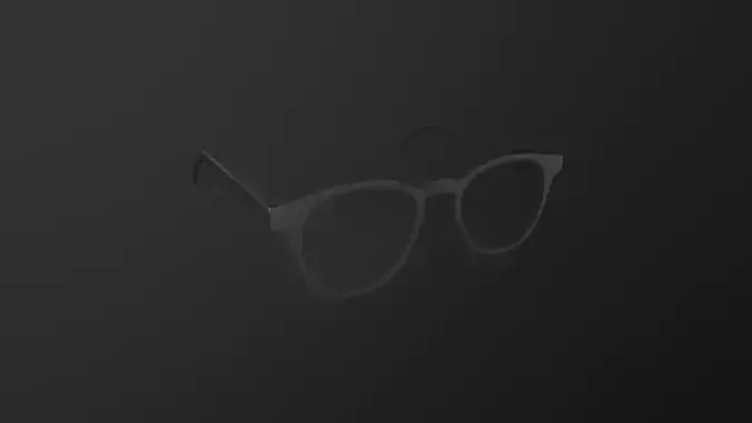 Old Glasses 3D Model