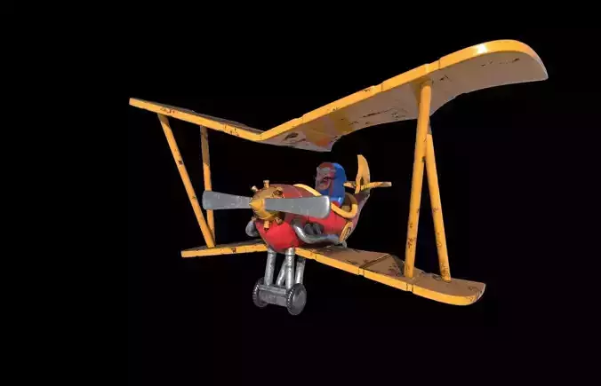 Wacky Racers Hanna Barbara 3D DIGITAL DOWNLOAD FILE