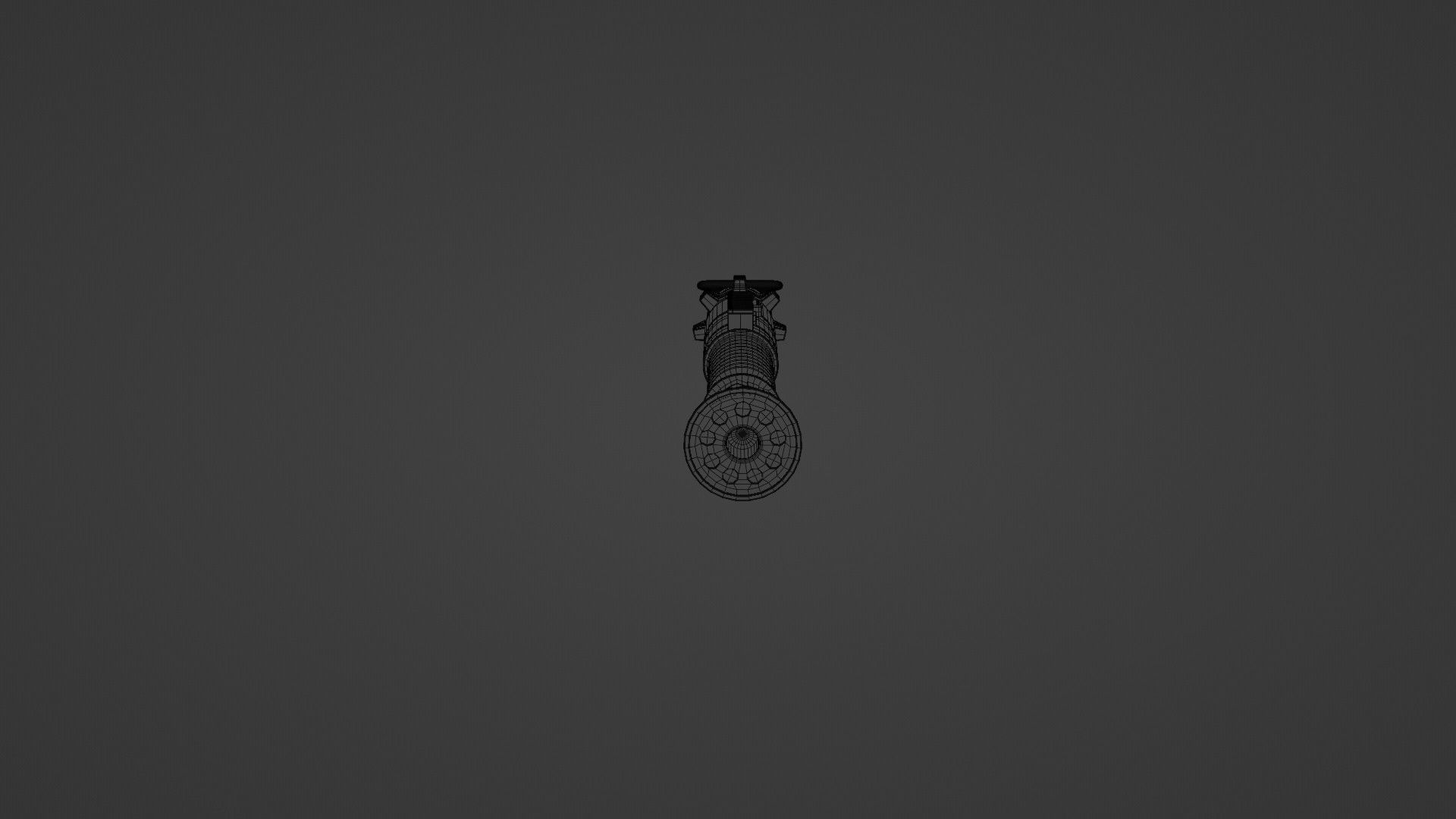 Luke Skywalkers Green Lightsaber STAR WARS 3D model_3