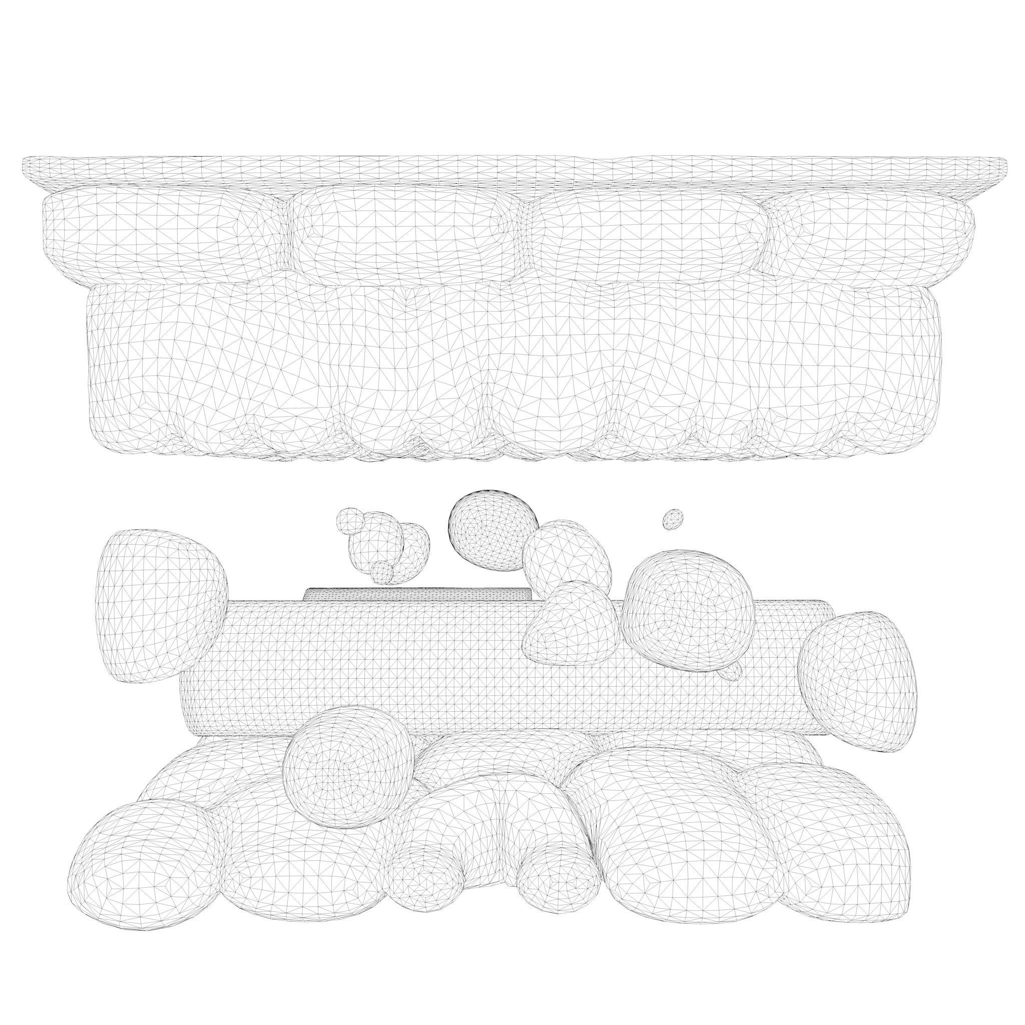 Leaf Anatomy Layers Structure 3D model_15
