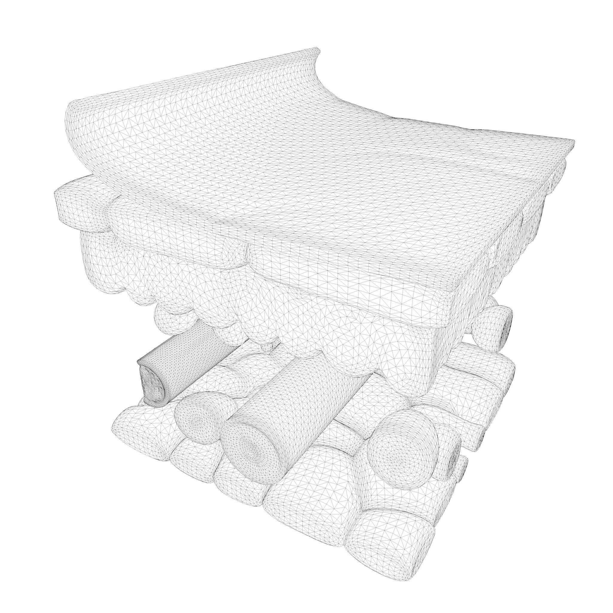 Leaf Anatomy Layers Structure 3D model_14