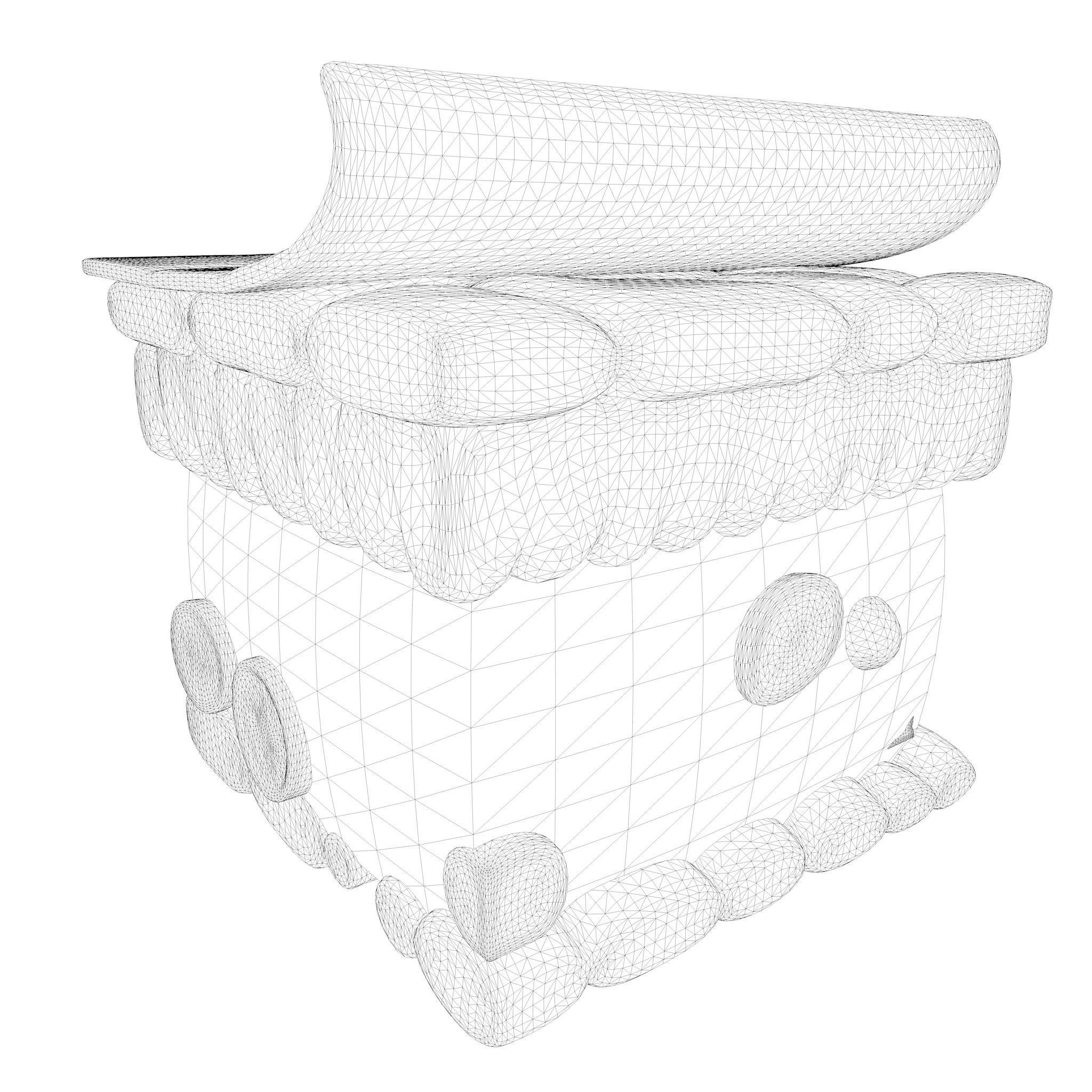 Leaf Anatomy Layers Structure 3D model_11