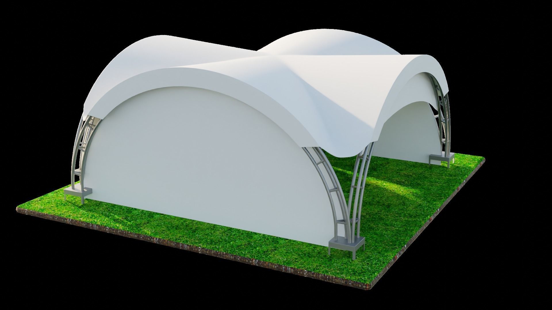ARCH TENT 3D model_10