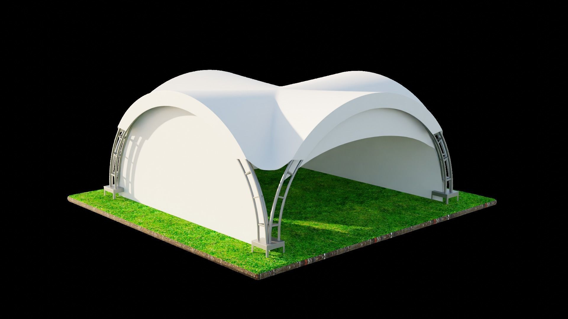 ARCH TENT 3D model_5