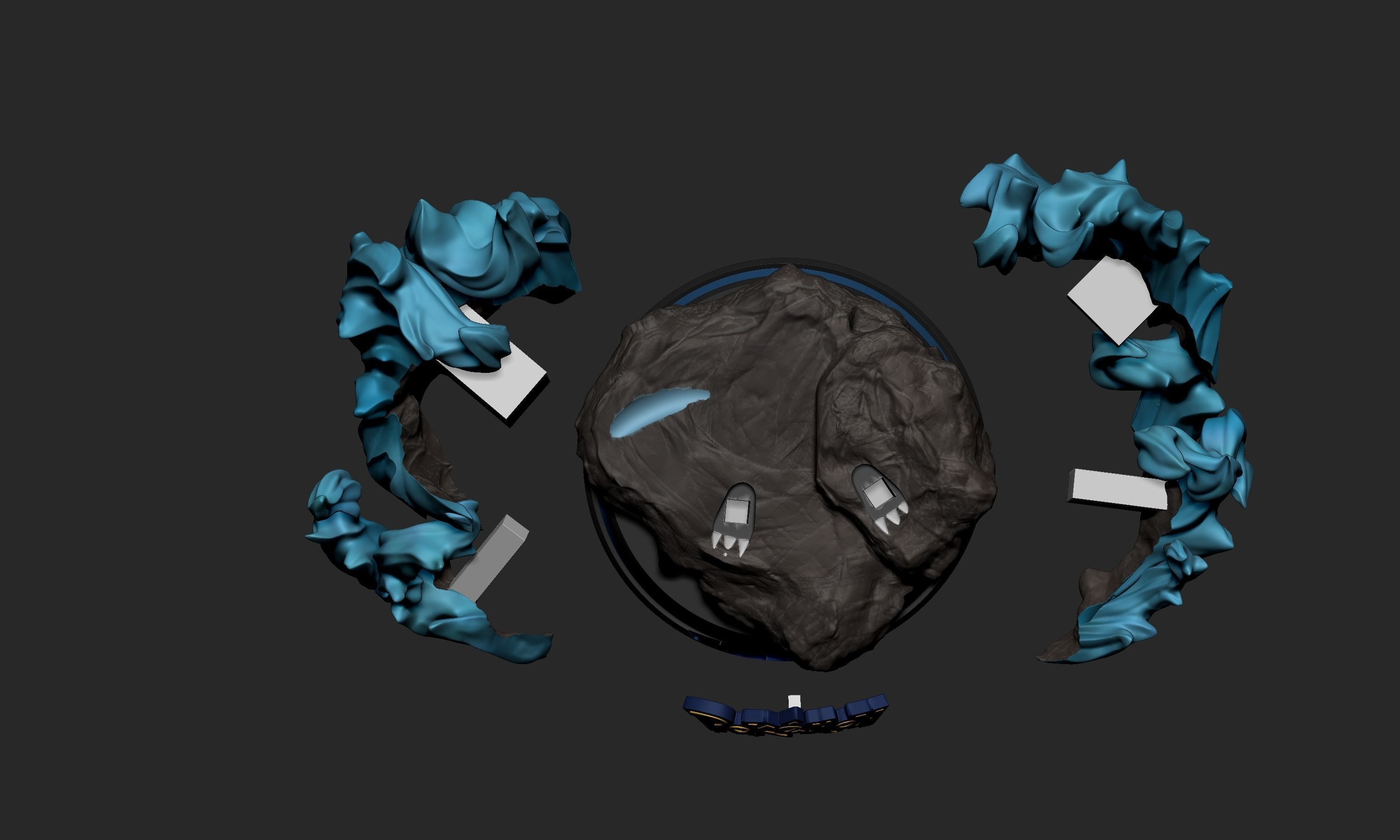 Pokemon - Mega Charizard X Figure 3D print model_16