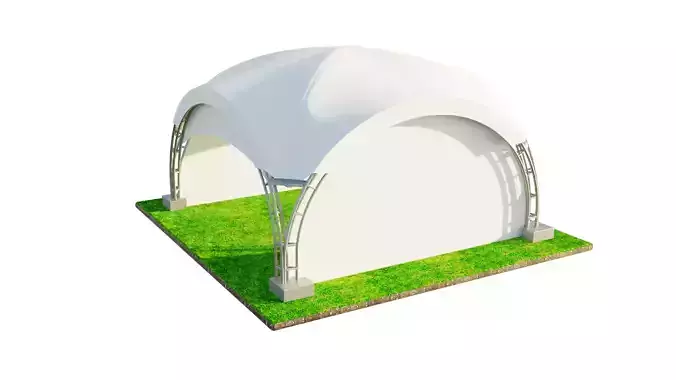  ARCH TENT DUNE 6X6