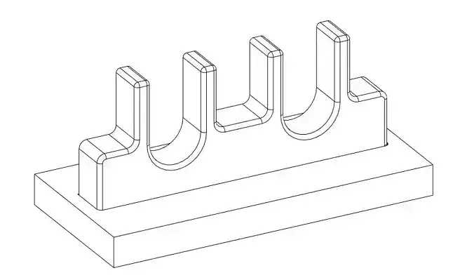 Drumstick wall mounted holder