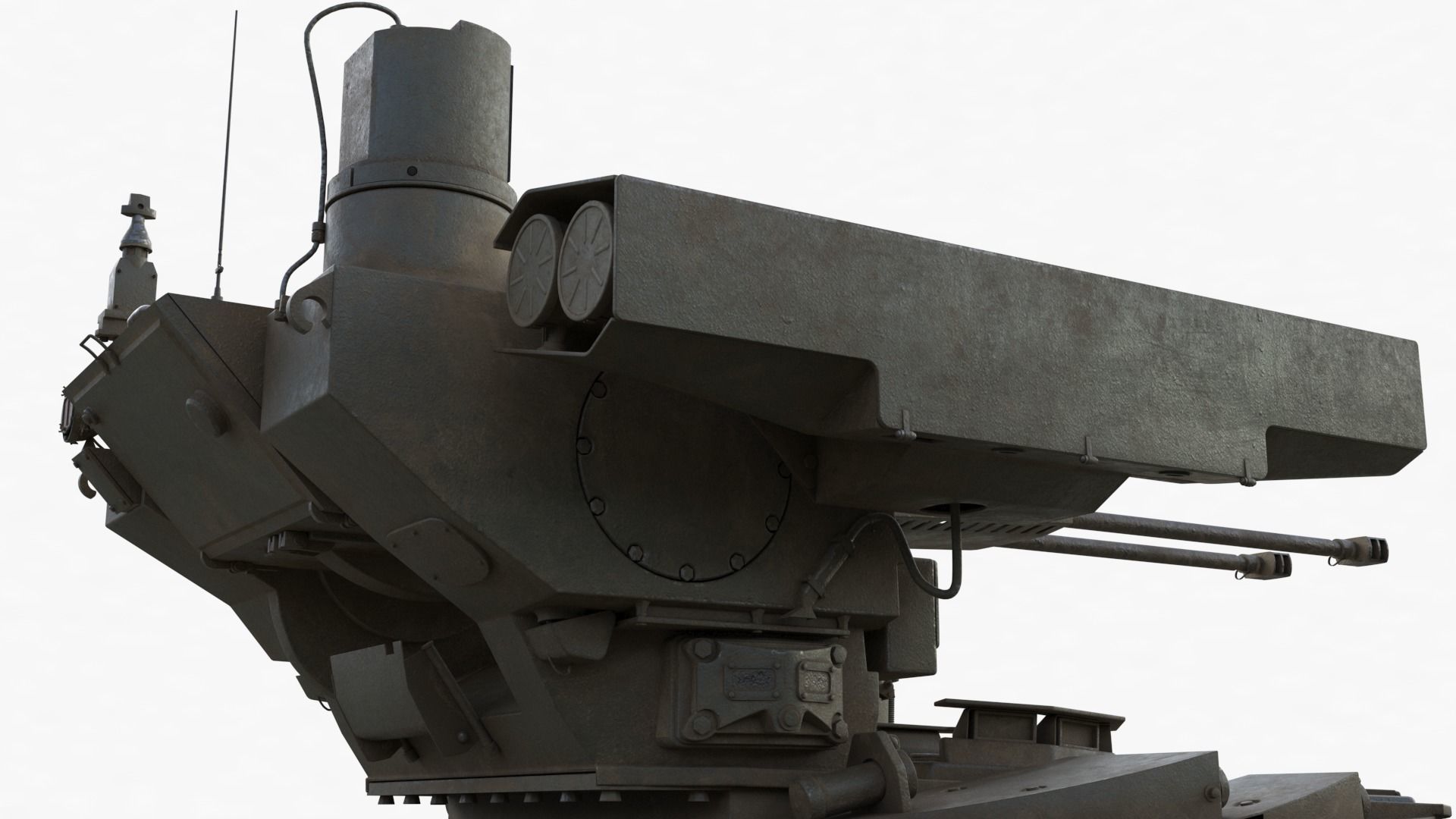 Tank Terminator BMPT 72 Green Dirty 3D model_38