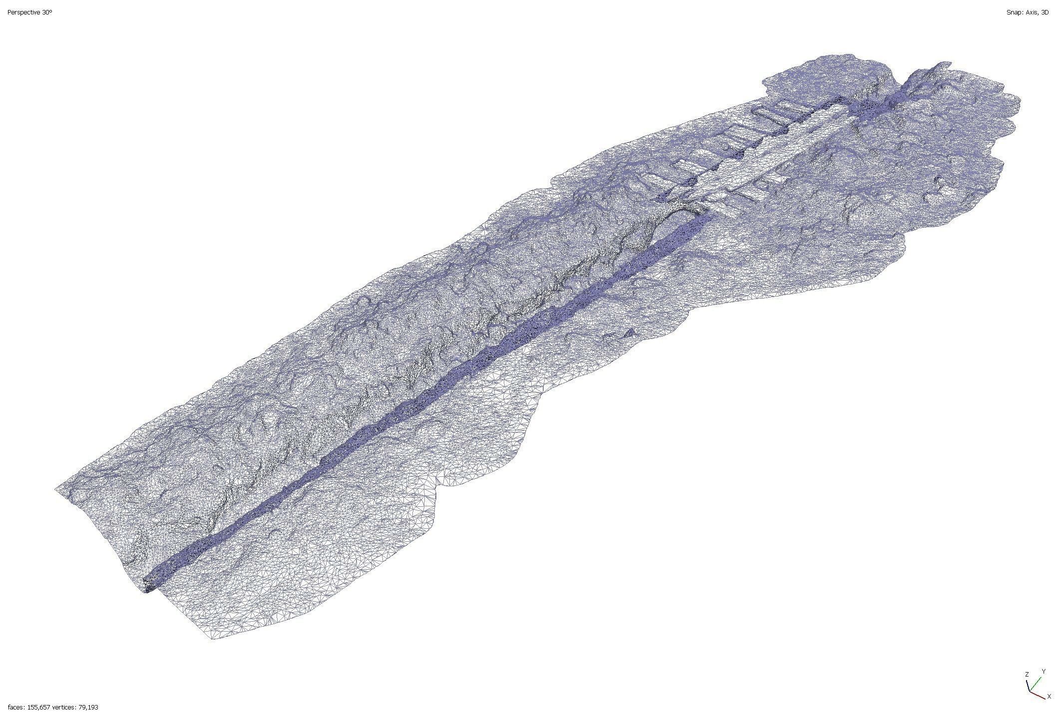 Photogrammetric model of the trench 3D model | CGTrader