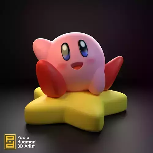 Kirby 3D print model