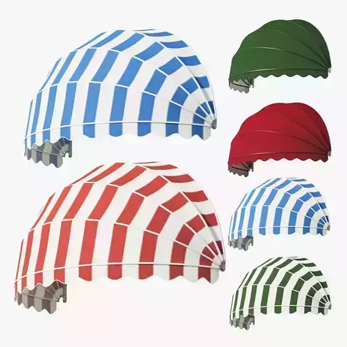 Awning half round window