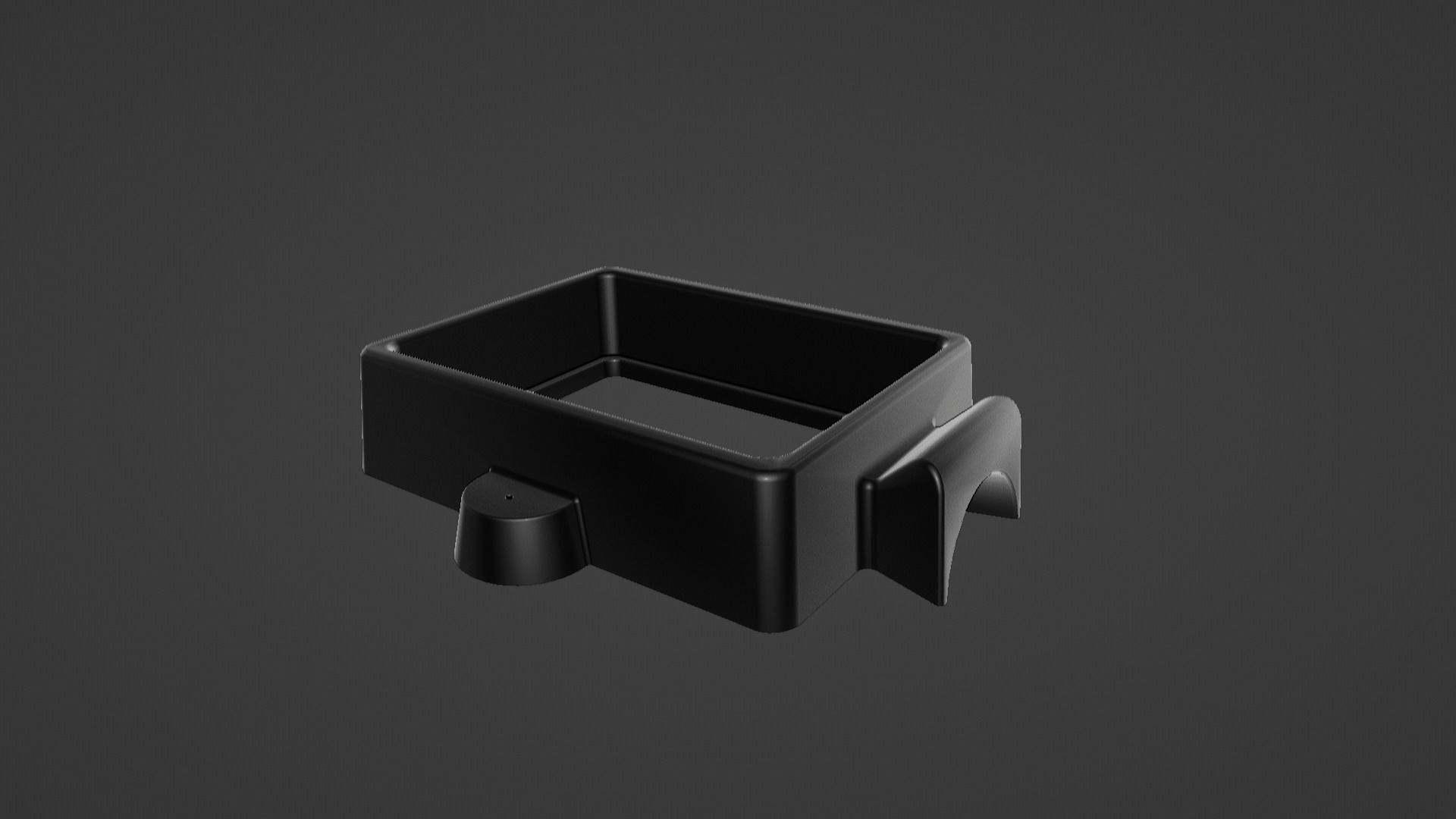 Jewellery sand casting flask 3D print model_12