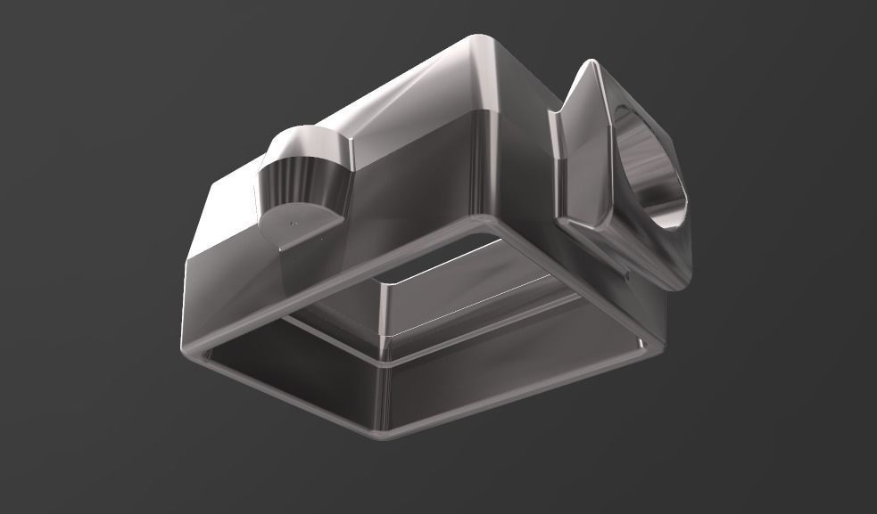 Jewellery sand casting flask 3D print model_13