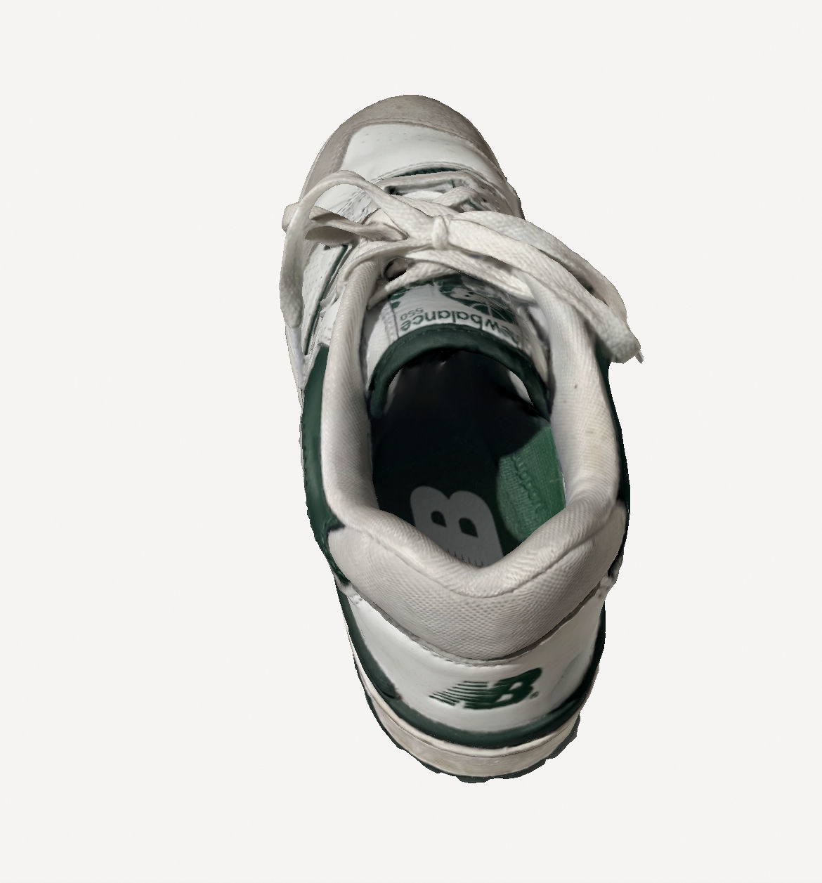 New Balance 550 Green 3D print model_3