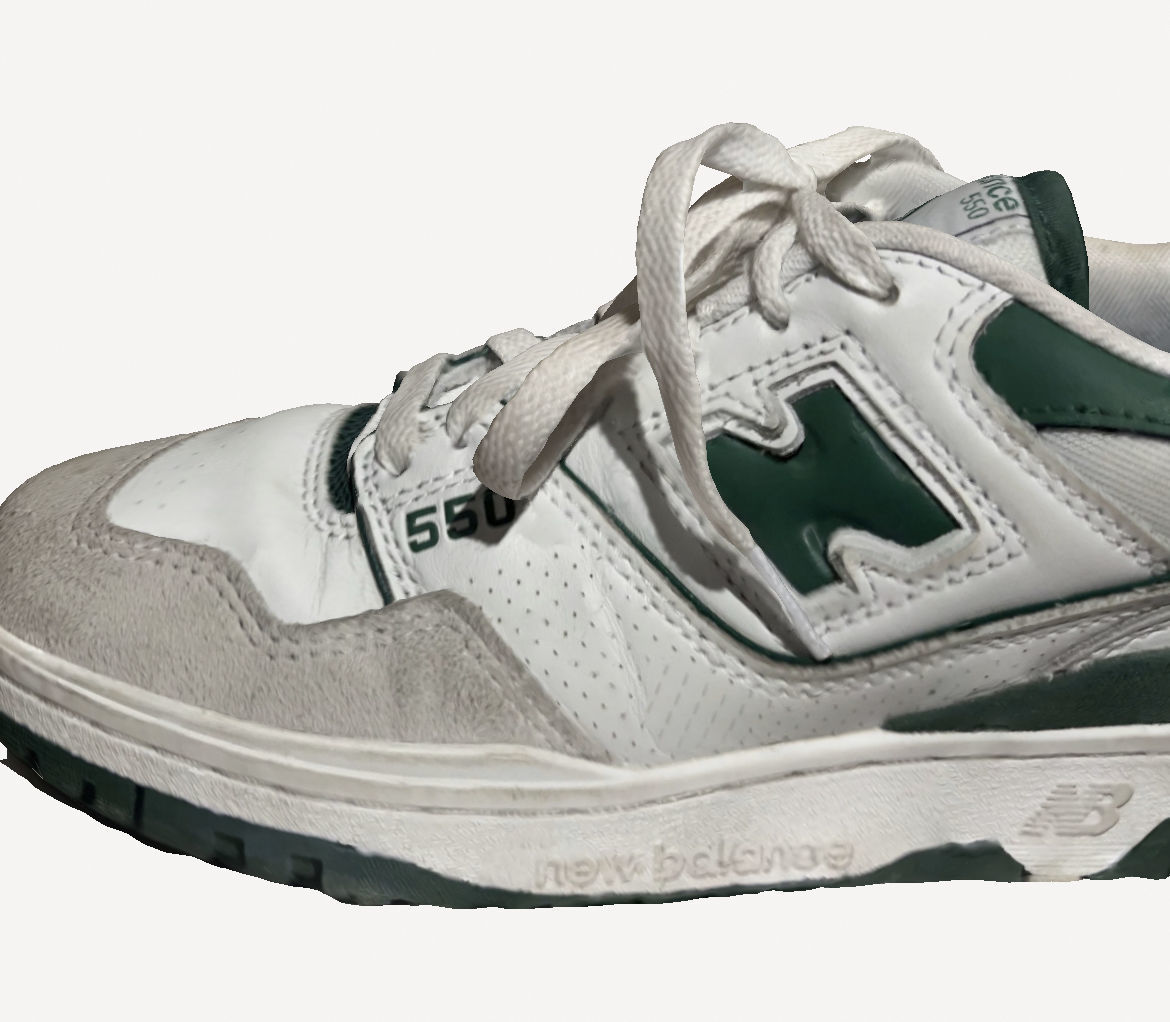 New Balance 550 Green 3D print model_4