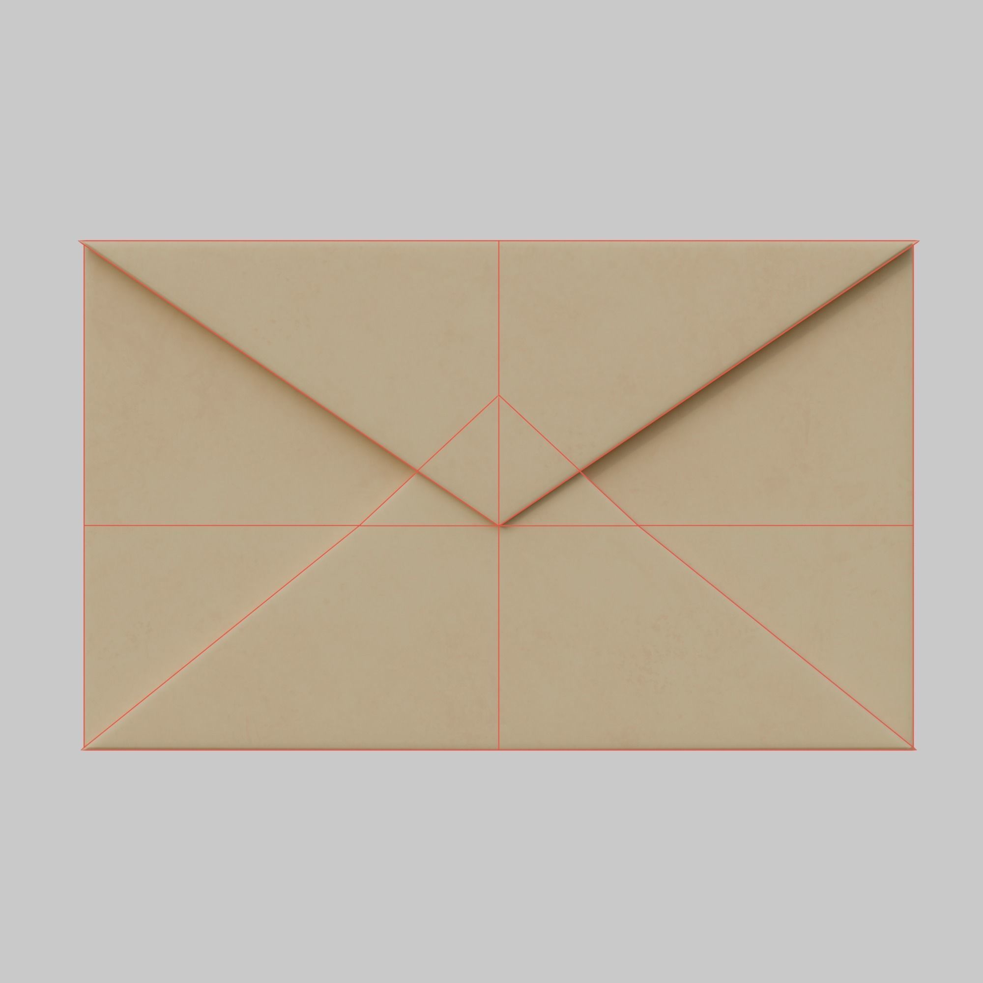 Email icon Free low-poly 3D model_2