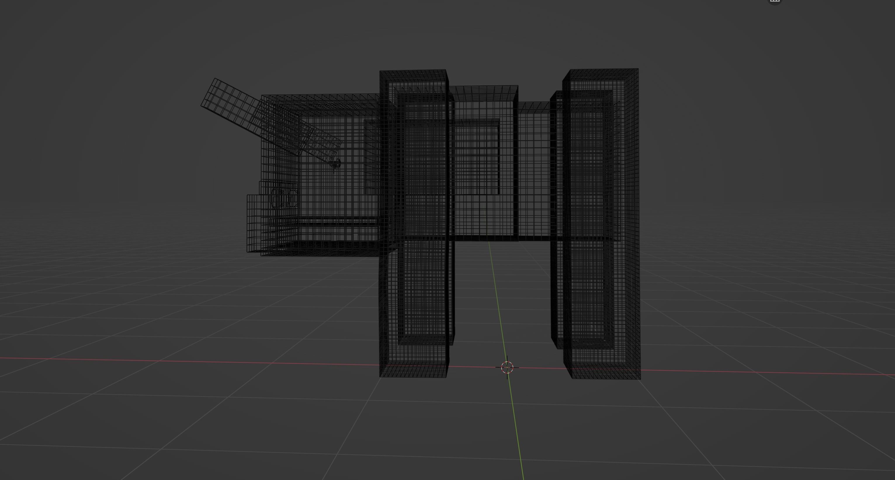 Minecraft Ravager Low-poly 3D model_7