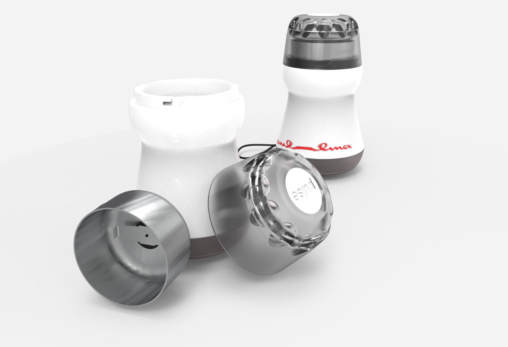 kitchen grinder machine Low-poly 3D model_2