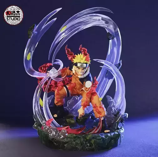 Naruto Kyubi Transformation 3D print model