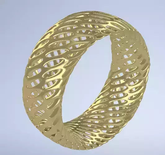 Twisted Diagrid Bracelet